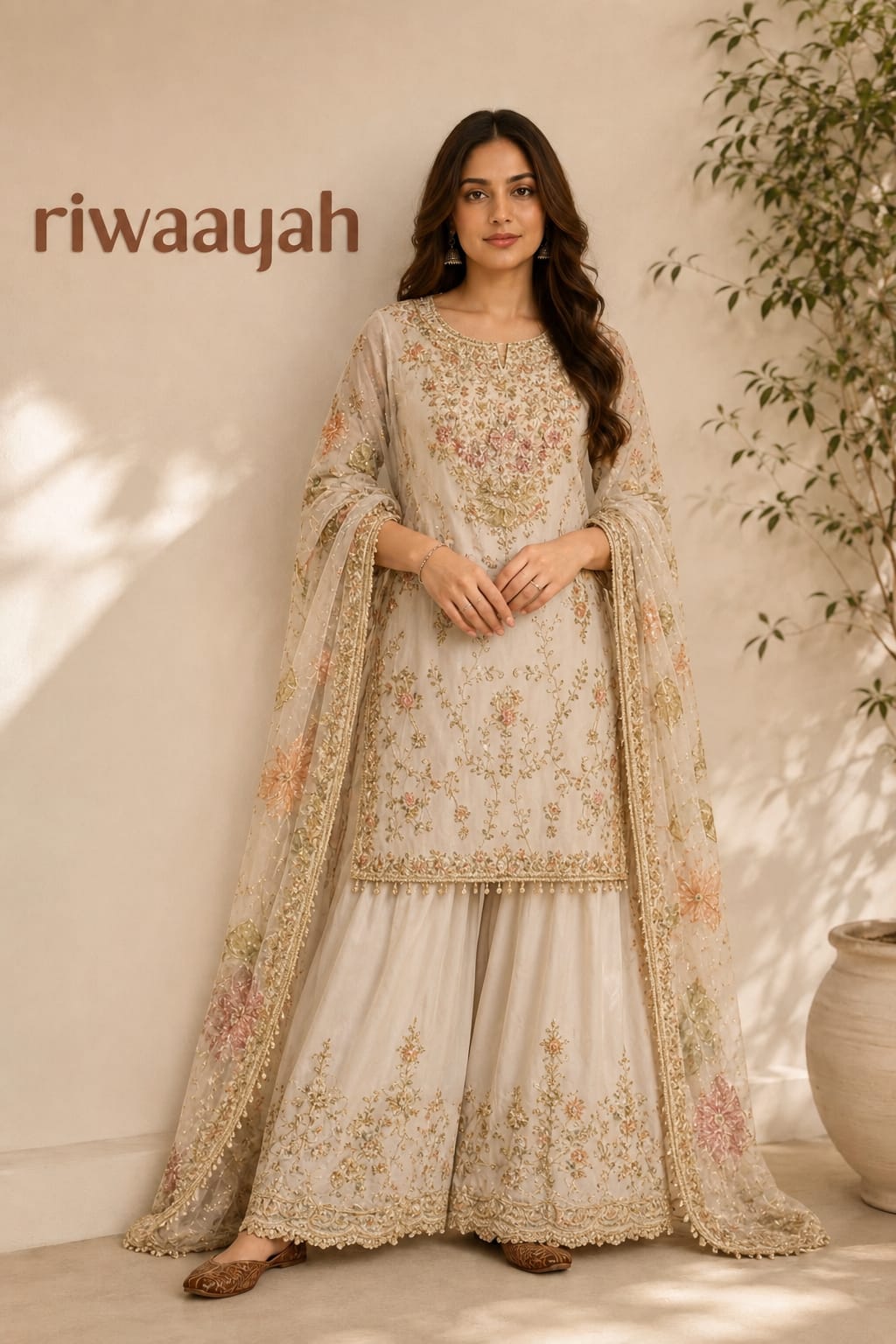 Ivory ensemble (sharara)